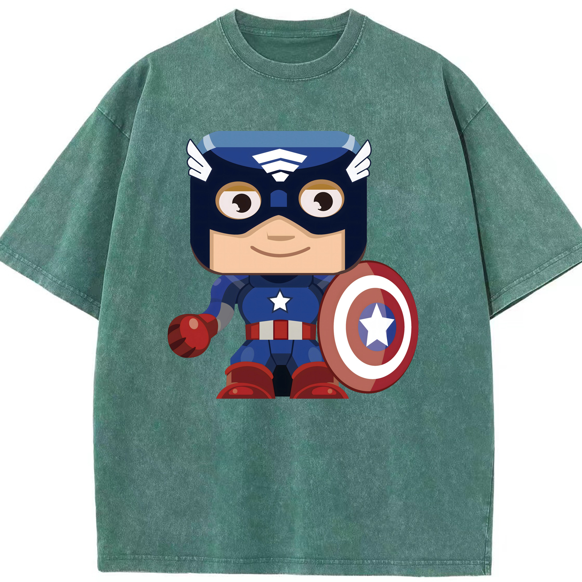（画像用） アベンジャーズ The Avengers 綿100% ヴィンテージ風 半袖Tシャツ（フロントプリント）